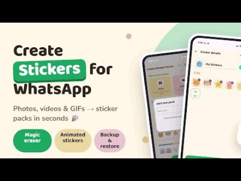 Create Stickers for WhatsApp video thumbnail