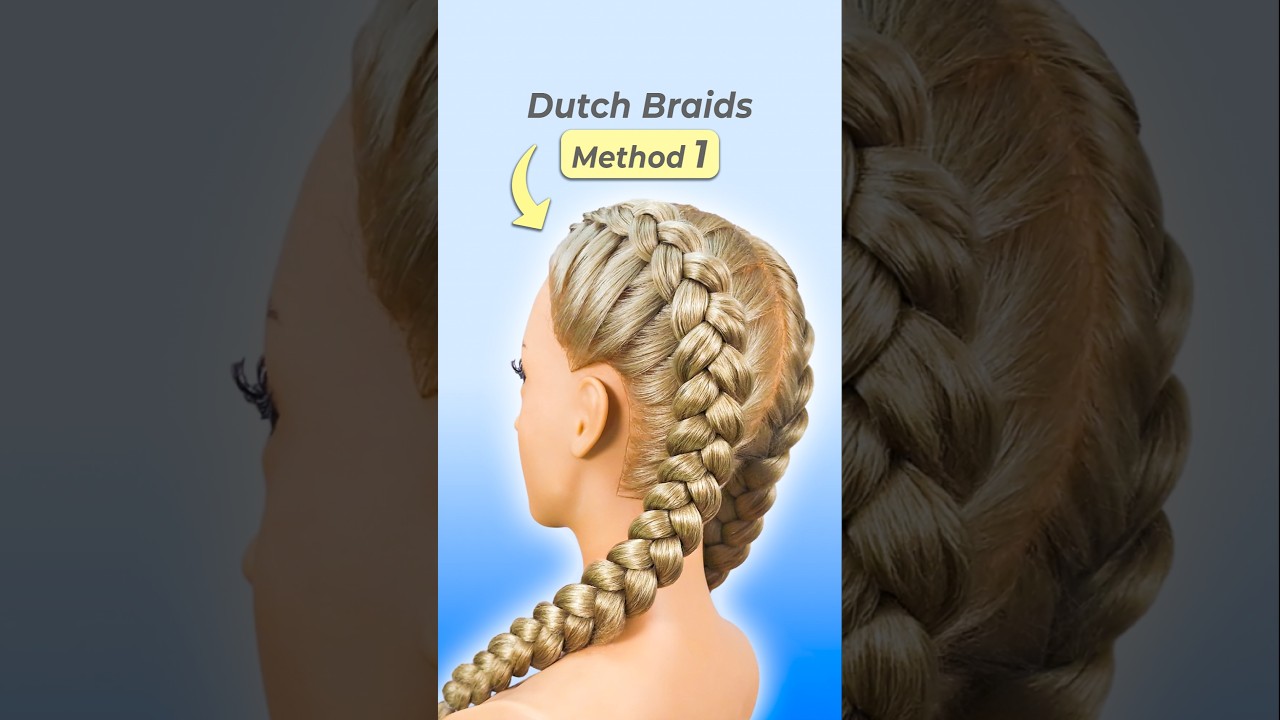 How to Dutch Braid — Method 1 (Clean & Tight)