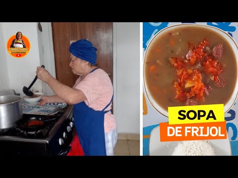 🔥Cómo Hacer Sopa de Frijoles | RECETA CASERA🔥