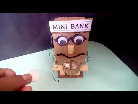 How To Make Robot FaceBank Box ӏ Mini Gear Robot Bank By The DIY Channel