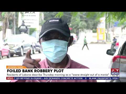 Foiled bank Robbery: Residents of Labone describe incident as a 