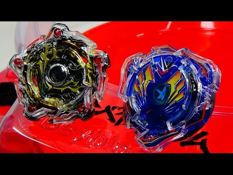 Beyblade Burst BATTLE!! Amaterios Aero Assault vs Valkyrie Wing Accel ベイブレードバースト
