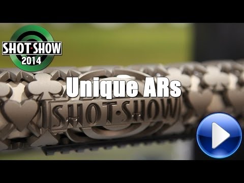Unique ARs Custom Handguards @ 2014 SHOT Show