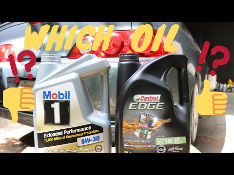 Which Oil Performs Better on my RSX? Castrol EDGE vs Mobil 1