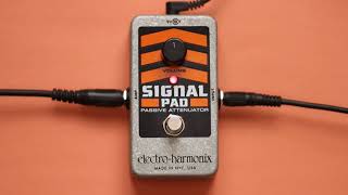Video thumbnail for Electro Harmonix Signal Pad Review - The Anti-Distortion Pedal by Joby
