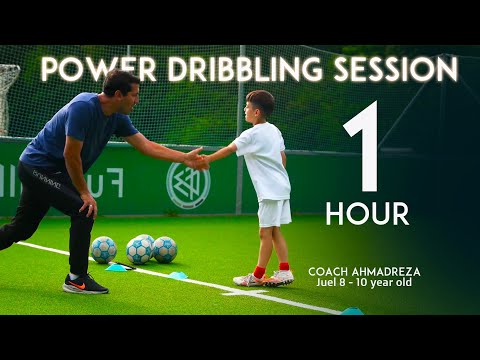1-Hour Power Dribbling Session for Kids Aged 8–10 | Coach Ahmadreza Falsafi