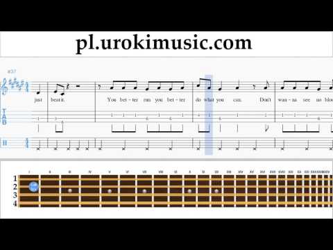 Nauka Gry Na Mandolinie Michael Jackson - Beat It Nuty Poradnik Część 2 um-i463