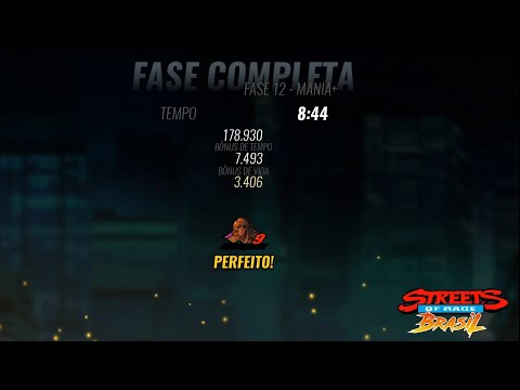 Streets of Rage 4/V7 DLC/ Shiva/ Perfect Level 12!!!