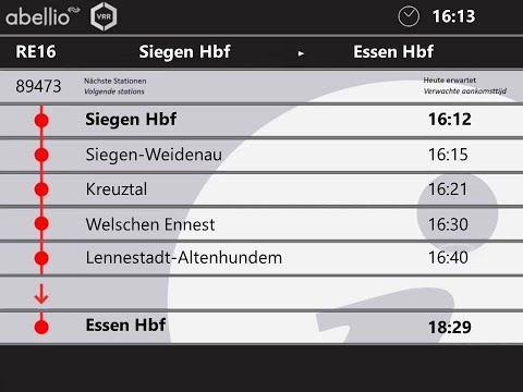 [ABR] Ansagen RE16 Siegen - Essen