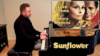 Henry Mancini: Love Theme | Sunflower (piano cover)