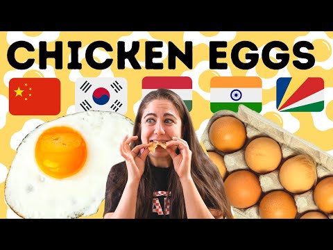 How do You Eat Eggs? (South Korea, India, Seychelles, Hungary, China)