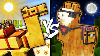 Camel vs. Llama - Minecraft