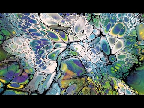 #288 - Beautiful PrizmPour #Bloom | #Colourarte #PrizmPour #BoomGel #BloomTechnique #Sheleeart