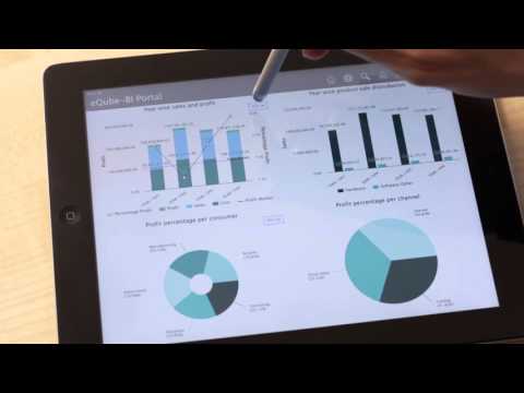 eQube BI iPad Application - Alan Walker