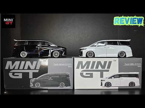 Feature Image thumbnail for the video blog Mini GT - Toyota Vellfire 40 KUHL & Toyota Alphard 40 KUHL - REVIEW by  booster_diecast