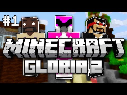Minecraft: Gloria 2 w/ Mark and Nick Part 1 - Pigs