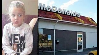 4 yr old rushes out of McDonald&#39;s bathroom in tears, then mom sees something on her leg