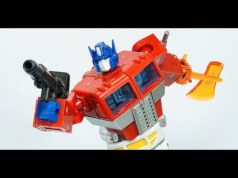 Transformers Legends Optimus Prime 3rd Party Hot Soldiers Prop Sky Pillar Chefatron Review