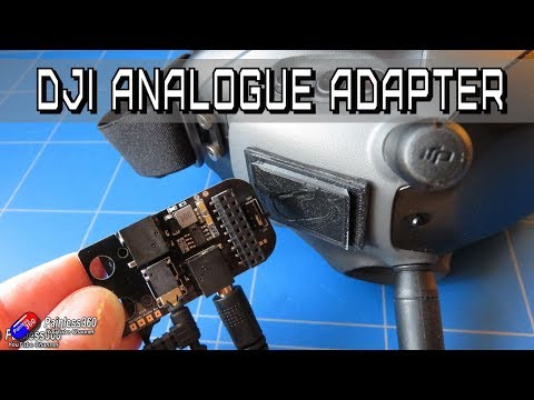 Adding a removable analogue receiver to your DJI HD Goggles