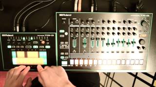 Roland Aira TR-8 & TB-3 Live Breaks Acid Jam with Tommy J 
