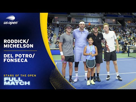 Roddick/Michelson vs. Del Potro/Fonseca Full Match | Stars of the Open | 2025 US Open
