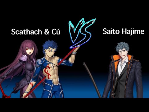 FGO [JP] Grand Nero Fest 2021 - Scathach/Cú Exhibiton Match ft Saito Hajime Solo