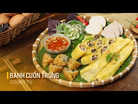 Bánh cuốn trứng