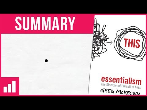 Essentialism: The Disciplined Pursuit of Less by Greg McKeown ► Book Summary