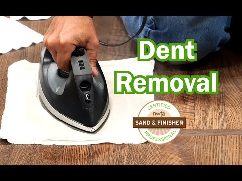 How To Remove a Dent From Hardwood Floor with Lenny Hall | City Floor Supply | NWFA
