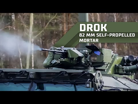 DROK 82 mm self-propelled mortar