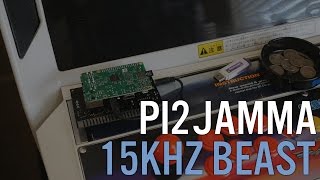 Pi2JAMMA Full Review - Native 15khz for your Arcade Cab or CRT !