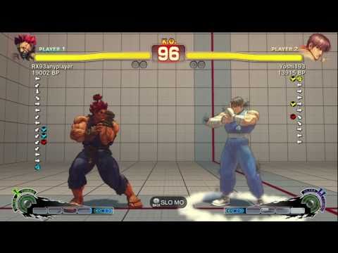 RX93 [Gouki] vs Yoshi193 [Guy] SSF4 Japanese Online Ranked Matches - TRUE-HD