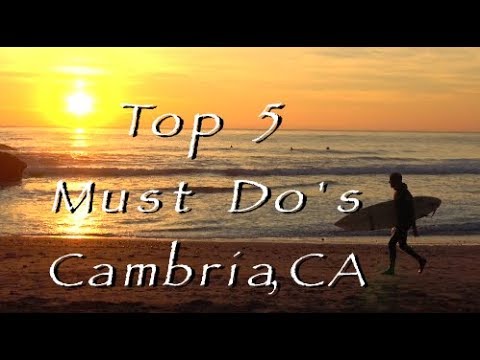 Cambria Top 5 Must Do's, HD Video