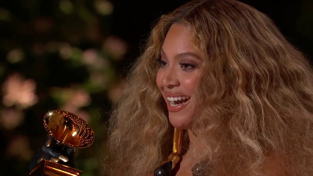 BeyoncÃ© Wins Best R&B Performance | 2021 GRAMMY Awards Show Acceptance Speech - YouTube