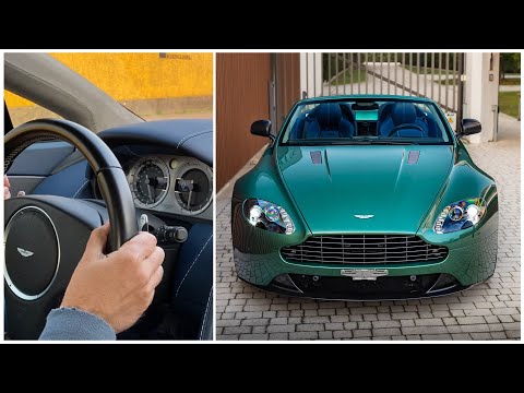 2012 Aston Martin V8 Vantage S Roadster | Onboard, Acceleration, Start Up and Driving!