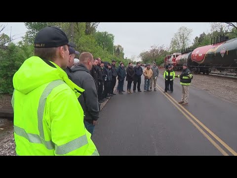 Norfolk Southern trains first responders in event of another derailment