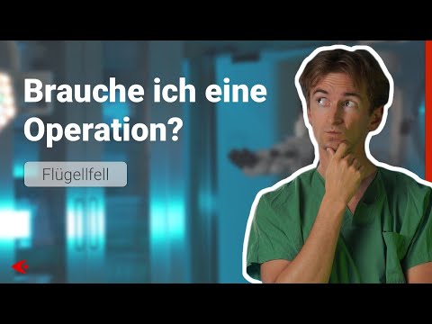 Flügelfell am Auge – Wann sollte operiert werden?