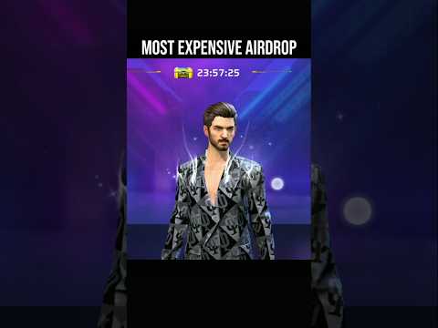 MOST EXPENSIVE AIRDROP 🔥 free fire special airdrop | free fire 9 rs airdrop #ffa2bgaming