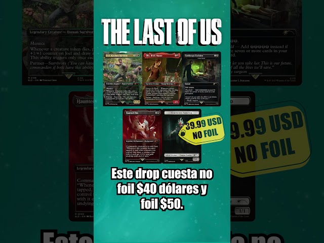 Vídeo relacionado con Magic the Gathering Secret Lair x The Last of Us Part I (Sin Foil)