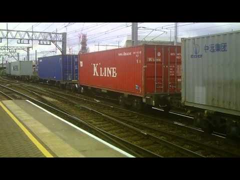 Freightliner 90049 PowerHaul Livery at Stratford
