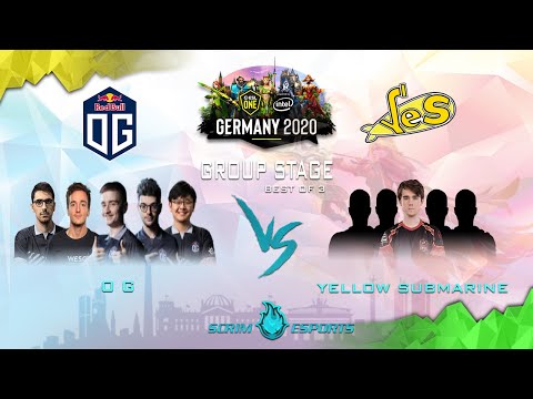 OG vs Yellow Submarine - ESL One Germany 2020 - Group Stage - Full Game Highlights