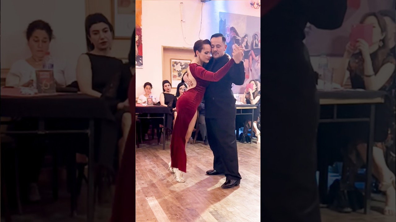 Sabrina Véliz y Alejandro Lencina. Milonga para una armonica (Díaz) En lo de Balmaceda 8ago26