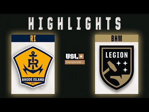 HIGHLIGHTS: Legion FC vs Rhode Island FC – 5/14/25