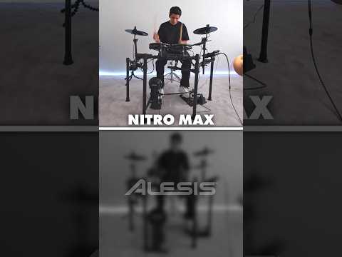 Alesis Nitro: MAX vs PRO 🔥 which one wins? #drums #drummer #edrums