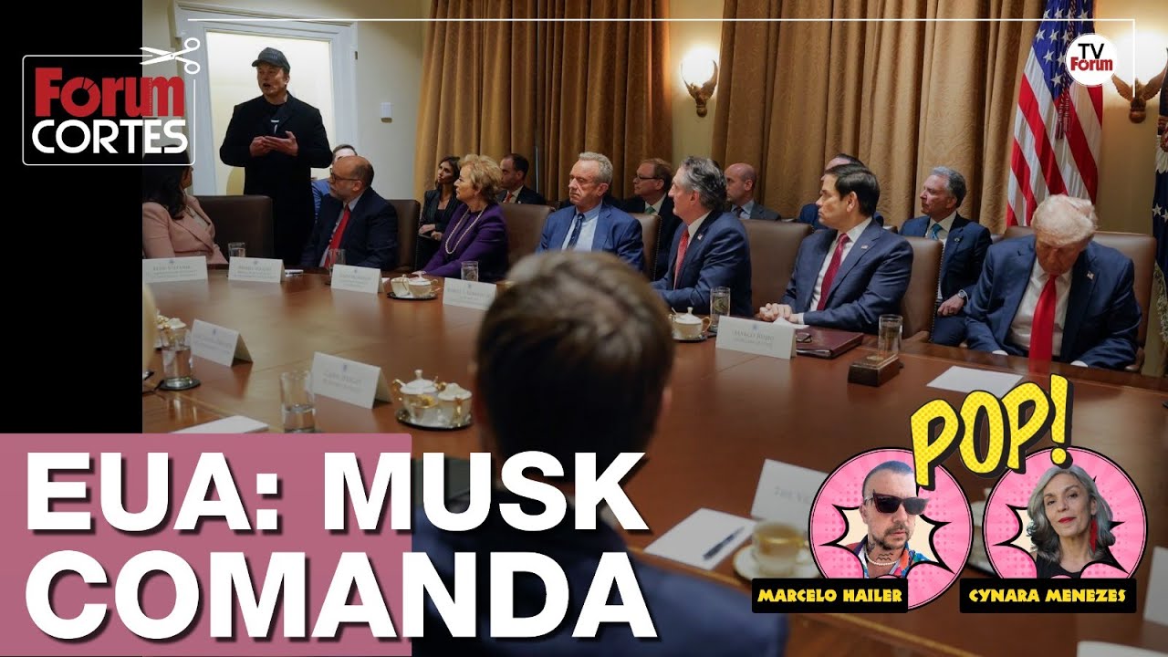 "Não Olhe Para Cima": primeira reunião ministerial tem Trump mexendo no celular e Musk comandando