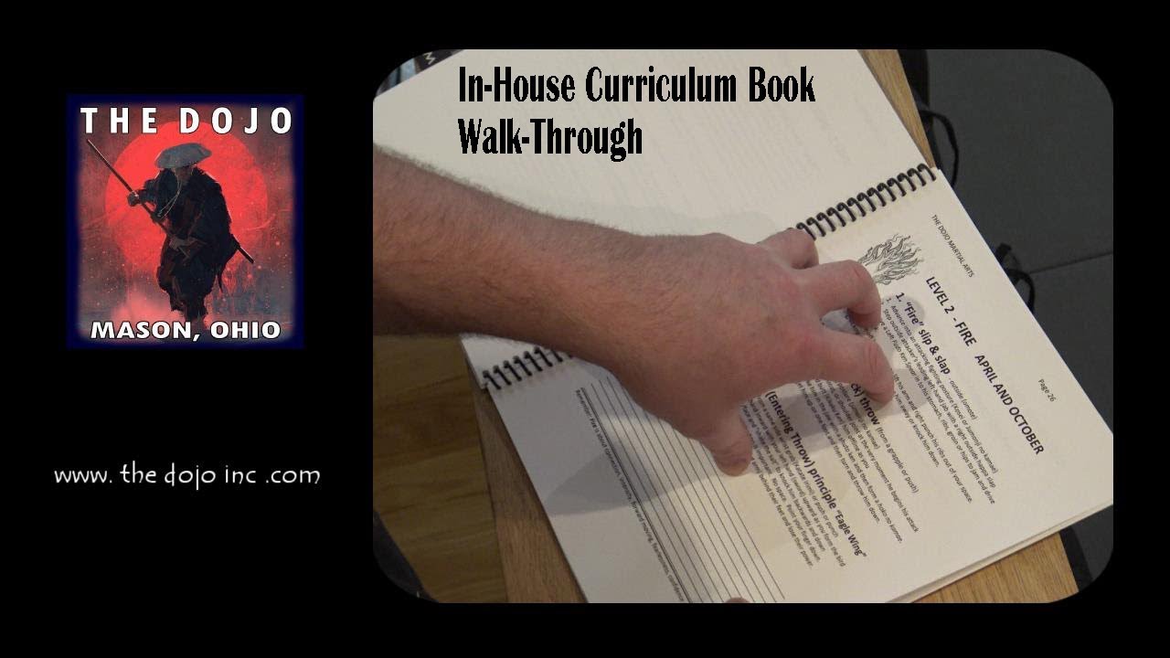 New Dojo Curricuum Manual Now Available - For In-House Students