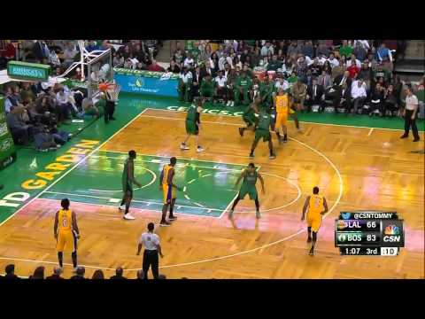 Wayne Ellington Highlights Lakers vs. Celtics 12.05.2014 - 11 Pts