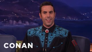 Sacha Baron Cohen’s Deleted "Borat" Porno Shoot  - CONAN on TBS