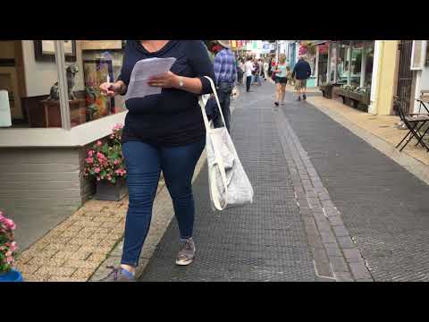 Padstow town centre, England. United Kingdom