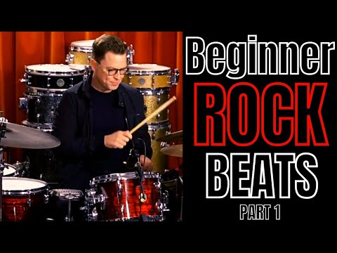 5 Drum Rock Beats for Beginners | The First Rock Beats You Need To Learn on Drums